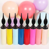 1Pc Air Inflator Portable Hand Held Birthday Party Balloon Pump (Random Colour)