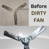 Ceiling Fan Cover Dust Proof Lightweight Durable Washable Easy To Install Protects Against Dust Dirt Stains