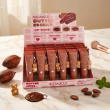 Hudamoji Multi-Shade Butter Cocoa Matte Lip Gloss – Lightweight & Rich Color Collection (Pack Of 2)