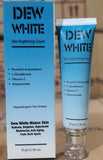 Dew White Skin Brightening Cream Gentle Formula Improves Skin Tone Reduces Dullness Provides Radiant Glow And Smooth Texture For Daily Use - 30g