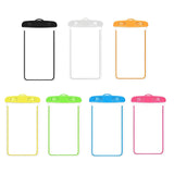 Universal Waterproof Mobile Pouch | Underwater Touch Sensitive Phone Case | Dry Bag For Rain, Swimming & Travel | Premium Protection Cover (Random Color)