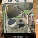 4 Pcs Car Shades Universal Size Sun Protection Window Curtains Foldable UV Blocking Car Sunshades For Front And Rear Windows