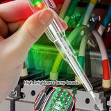 Led Tester Voltmeter Power Detector Electrical Screwdriver Indicator