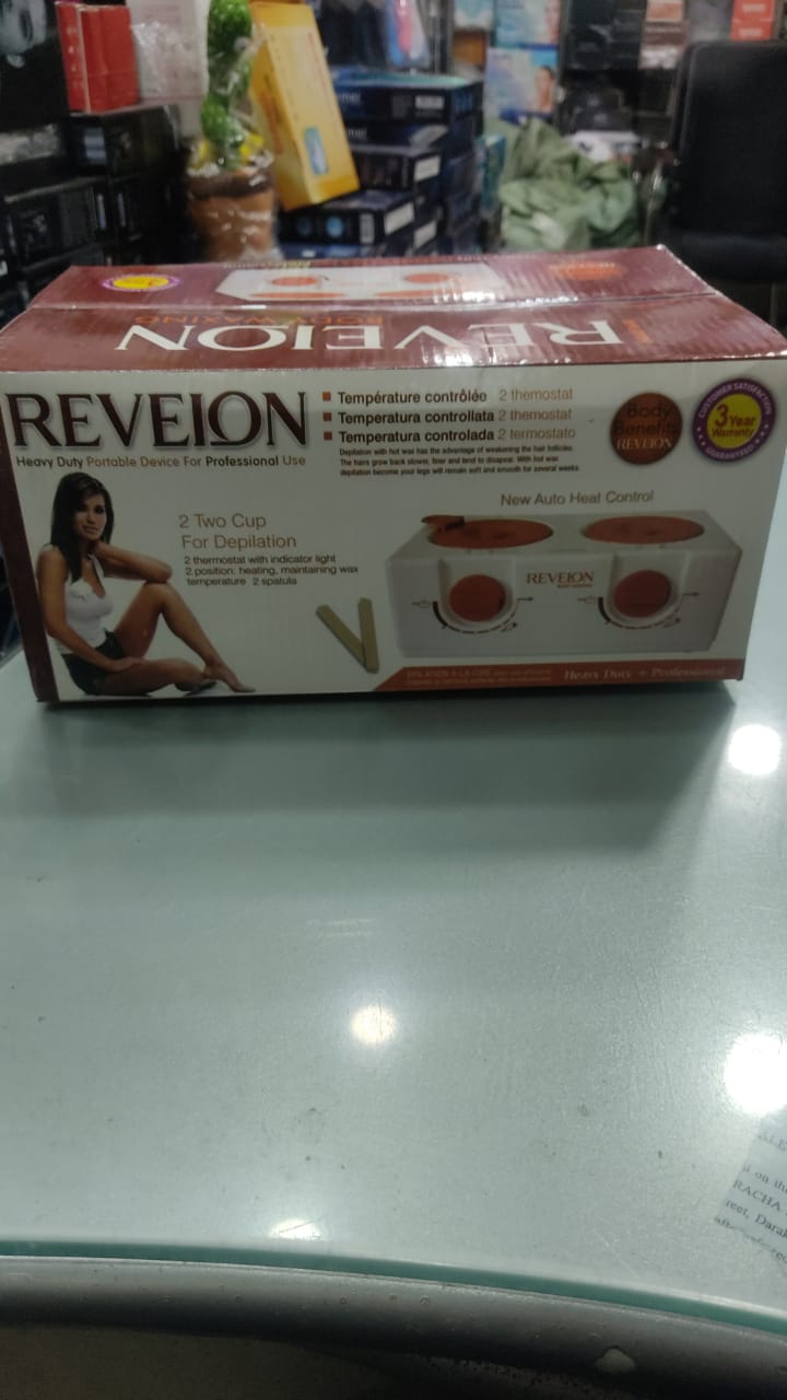 Reveion Body Double Wax Warmer Electric Wax Warmer Professional Machine For Hair Removal.