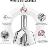 Mini Portable Stainless Steel Nose Hair Trimmer Manual Grooming Tool Safe And Durable For Easy And Comfortable Use