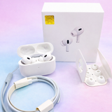 Original White Pro 2 Box Pack Wireless Earbuds With All Accessories – White