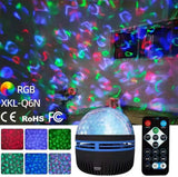 Northern Lights Aurora Galaxy Projector – Ocean Wave & Star LED Night Light With Remote Control