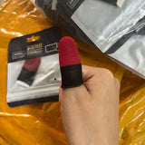 Pair Of Gaming Finger Sleeves Sweat Proof Breathable Thumb Sleeves For Mobile Gaming Durable Quality Comfortable Fit