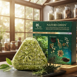 Green Gold Herbal Hair Soap - Natural Cleansing And Nourishing Bar For Healthy Hair And Scalp Maintenance
