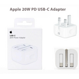 Apple Original 20W 3-Pin Power Adapter With 12-Pin Charging Cable | Fast Charging Wall Charger For IPhone & Apple Devices