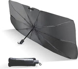Universal Car Umbrella Sun Shade Cover For Windshield UV Reflecting Foldable Front Car Sunshade Umbrella