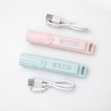 Rechargeable LED Torch Light With USB Charging Cable (Random Color)