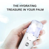 Portable Beauty Instrument Humidifier Easy To Carry Spray Nano Spray Water Meter Steam Face Cold Spray (30 ml)