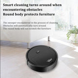 Portable Wireless Smart Mini Sweeping Robot Mopping 3 In1 Rechargeable Cleaning Machine Vacuum Cleaner For Home Office Robot (Random Colors)