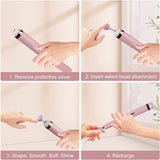 5 IN 1 Professional Manicure Nail | Salon Nail Finishing Touch | Nail Grinding, Burnishing Machine | Full Manicure And Pedicure Tool - Random Color