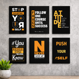 Set Of 6 Premium Wall Art Photo Tiles – Modern Home Decor Sets