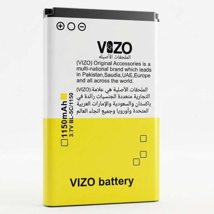 BL-5C 1150 – High-Performance 1150mAh Rechargeable Battery With Premium Packing