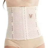 M + Belly Belt 6 Hooks Body Shaper & Tummy Controller ~ Size : 3XL ~ Color : Skin