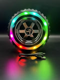 RGB Tyre Shape Wireless Bluetooth Speaker With LED Light