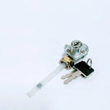 Crown Motorcycle Fuel Cock With Key Lock For Honda CD70 & CG125 – Fuel Tap Valve With Reserve Function