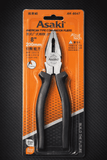 Asaki American Type Combination Pliers – Heavy Duty Industrial Wire Cutting & Gripping Multi-Functional Hand Tool