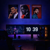 Set Of 3 Premium Wall Art Photo Tiles – Modern Home Decor Sets 8x11
