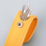 Pack off 6 Ear Pick with Storage Bag Dig Ear Wax Remover Cleaner Care Portable Travel Kit Cleaner Spoon