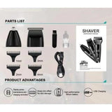 Daling 3 In 1 Multi-Function Purpose Intelligent Anti-Hairpin System Portable(DL-9238)