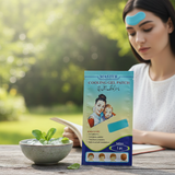Cooling Gel Patch – Instant Cooling Relief For Fever, Headache, Migraine & Heat Stress | Long-Lasting, Safe, Soft & Skin-Friendly Cooling Pad