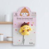 Sanrio Wall Hook – Cute & Durable Cartoon Wall Hanger For Keys, Bags, Towels & Accessories | Strong Adhesive, Space-Saving & Decorative Home Organizer