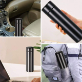 Temperature Display Indicator Insulated Stainless Steel Hot & Cold Flask Bottle (Random Color) (500 ML )