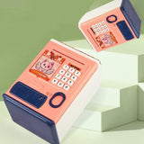 Creative Money Box ATM Machine | Password & Fingerprint Protection | Kids Savings Bank | Music & Auto Roll ( Random Colour And Design)