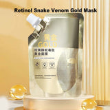 Retinol Snake Venom Peptide Gold Mask Moisturizing Anti-Aging Anti-Wrinkle Brightening Oil Control Mask Skin Care 100ml