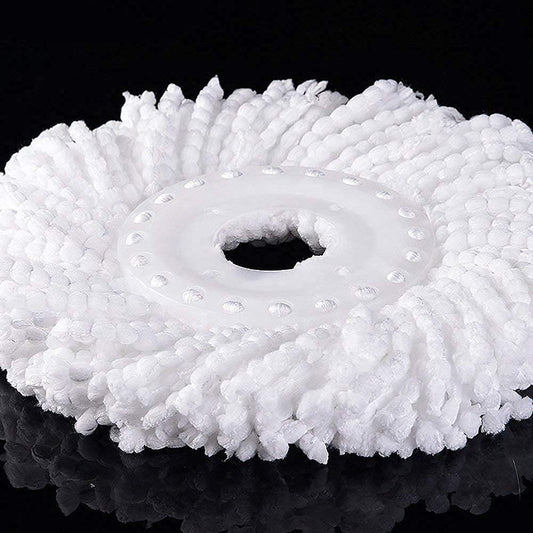 (PACK OF 3)Spin Mop Refill - Extra Head, Additional Microfiber Mop Round Shape Mop Heads