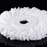 (PACK OF 3)Spin Mop Refill - Extra Head, Additional Microfiber Mop Round Shape Mop Heads