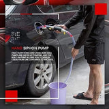 Manual Fuel Transfer Pump Kit For Petrol Diesel Oil Liquid Water Fish Tank - 1.5 Mtr