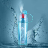 Spray Water Plastic Bottle HydraMist Pro – Ultra-Fine Mist Spray For Skincare, Cleaning, Or Gardening. GlowSpritz – Gentle Hydration With A Stylish Touch For Everyday Refreshment - 500ml | With Box (Random Color)