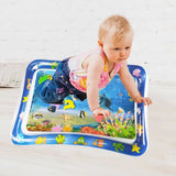 Inflatable Water Play Mat – Premium Baby Toy For Infants & Toddlers (3–24 Months), Muscle Strengthening & Sensory Development, 27.4x21.5x2.2 Inch (Random Color)