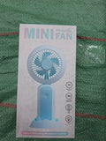 1 PCs Mini Portable Hand Fan With Led Light Rechargeable Compact Design For Indoor Outdoor Cooling And Lighting