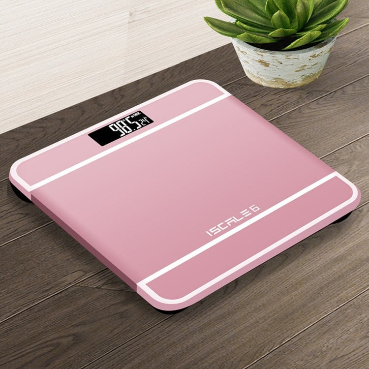 180kg Digital Body Weight Scale Precision Electronic Weighing Machine High Accuracy Cell Operated Bathroom And Personal Health Scale - With Cell (Random Color)