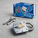 ARH 50mm Iron Padlock With 2 Keys 5 Lever Heavy Duty Security Lock - Tool Product Designed For Security And Daily Protection Routine