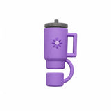 Silicone Stopper Compatible With 40oz Tumbler | Spill-Resistant Straw Cover | Random Color