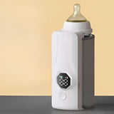 Portable Rechargeable Baby Bottle Warmer | Fast 1-Min Heating, USB Powered, 6 Temperature Levels – Mini & Travel-Friendly Milk Heater For Babies