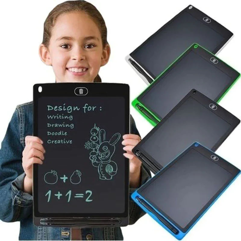 Lcd Writing Table 8.5 Inches Single Color LCD Writing Tablet For Kids Play, Education And Learning (Random Color )