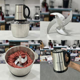 Silver Crest 3L Electric Meat Grinder - Kitchen Product Designed For Food Preparation And Daily Cooking Routine