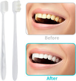 Soft Tooth Brush - Micro Nano Tooth Brush For Sensitive Gums Toothbrush With Extra Soft Floss (Random Color)