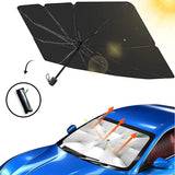 Foldable Car Windshield Umbrellas, Car Windshield Sun Shade Umbrella For Front Windows, Suitable For Windshields Of Various Car Models