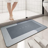 Best Quality Quick-Dry Non-Slip Home Mat – Absorbent, Washable Square Floor Mat For Bathroom, Kitchen & Entryway - Random Color