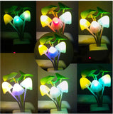 Mushroom LED Night Light For Home ( random color )