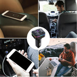 X8 - Multifunctional Car Mp3 Player | Car Wireless FM Transmitter | Car Mp3 Modulator - 3.1A | Car Accessories ( Random Color )